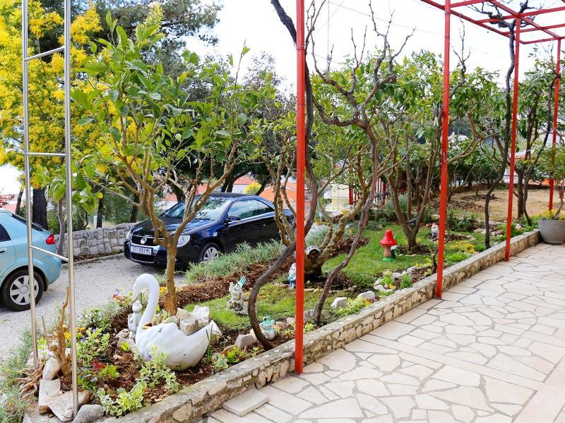 Apartmani Gabric โตรกีร์ ภายนอก รูปภาพ